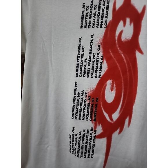 Slipknot Men's Small Concert Tour 2021 Knotfest Tee T-Shirt CR10 New Excellent - Picture 5 of 5